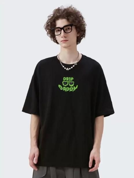Men's Digital Printed Oversized T-shirt